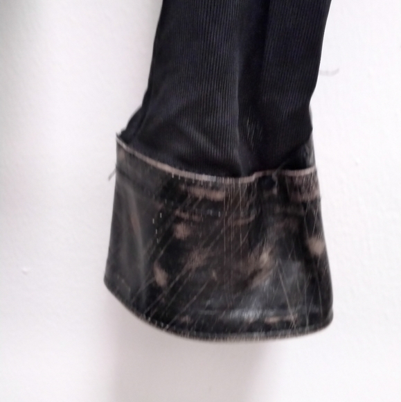 Jean Paul Gautier black women blouse shirt zip on made in Italy - Picture 3 of 5